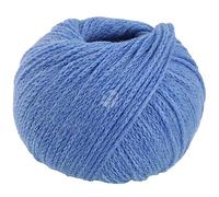 LANA GROSSA Cool Merino | Leichtes Kettengarn aus klassischer Merinowolle | Handstrickgarn aus 90% Schurwolle (Merino) & 10% Polyamid | 50g Wolle zum Stricken & Häkeln | 150m Garn FB 24