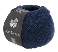 LANA GROSSA Cool Merino | Leichtes Kettengarn aus klassischer Merinowolle | Handstrickgarn aus 90% Schurwolle (Merino) & 10% Polyamid | 50g Wolle zum Stricken & Häkeln | 150m Garn FB 7