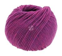 LANA GROSSA Cool Merino | Leichtes Kettengarn aus klassischer Merinowolle | Handstrickgarn aus 90% Schurwolle (Merino) & 10% Polyamid | 50g Wolle zum Stricken & Häkeln | 150m Garn FB 2