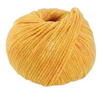 LANA GROSSA Cool Merino | Leichtes Kettengarn aus klassischer Merinowolle | Handstrickgarn aus 90% Schurwolle (Merino) & 10% Polyamid | 50g Wolle zum Stricken & Häkeln | 150m Garn FB 22