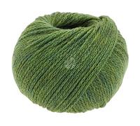 LANA GROSSA Cool Merino | Leichtes Kettengarn aus klassischer Merinowolle | Handstrickgarn aus 90% Schurwolle (Merino) & 10% Polyamid | 50g Wolle zum Stricken & Häkeln | 150m Garn FB 4