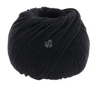 LANA GROSSA Cool Merino | Leichtes Kettengarn aus klassischer Merinowolle | Handstrickgarn aus 90% Schurwolle (Merino) & 10% Polyamid | 50g Wolle zum Stricken & Häkeln | 150m Garn FB 14