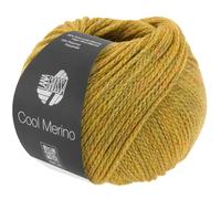 LANA GROSSA Cool Merino | Leichtes Kettengarn aus klassischer Merinowolle | Handstrickgarn aus 90% Schurwolle (Merino) & 10% Polyamid | 50g Wolle zum Stricken & Häkeln | 150m Garn FB 33