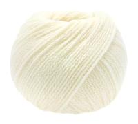 LANA GROSSA Cool Merino | Leichtes Kettengarn aus klassischer Merinowolle | Handstrickgarn aus 90% Schurwolle (Merino) & 10% Polyamid | 50g Wolle zum Stricken & Häkeln | 150m Garn FB 15