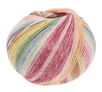 LANA GROSSA Cool Wool 4 Socks Print | Bedrucktes Merino-Sockengarn aus mehrfach verzwirnten Einzelfäden | Handstrickgarne aus 75% Schurwolle | 100g Wolle zum Stricken & Häkeln | 420m Garn FB 7757