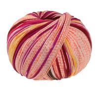 LANA GROSSA Cool Wool 4 Socks Print | Bedrucktes Merino-Sockengarn aus mehrfach verzwirnten Einzelfäden | Handstrickgarne aus 75% Schurwolle | 100g Wolle zum Stricken & Häkeln | 420m Garn FB 7211