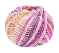 LANA GROSSA Cool Wool 4 Socks Print | Bedrucktes Merino-Sockengarn aus mehrfach verzwirnten Einzelfäden | Handstrickgarne aus 75% Schurwolle | 100g Wolle zum Stricken & Häkeln | 420m Garn FB 7761