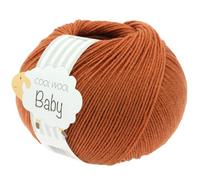 LANA GROSSA Cool Wool Baby | 100% Schurwolle Merino, filzfrei | Handstrickgarn aus 100% Schurwolle (Merino) | 50g Wolle zum Stricken & Häkeln | 220m Garn FB 337