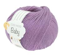 LANA GROSSA Cool Wool Baby | 100% Schurwolle Merino, filzfrei | Handstrickgarn aus 100% Schurwolle (Merino) | 50g Wolle zum Stricken & Häkeln | 220m Garn