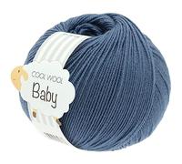 LANA GROSSA Cool Wool Baby | 100% Schurwolle Merino, filzfrei | Handstrickgarn aus 100% Schurwolle (Merino) | 50g Wolle zum Stricken & Häkeln | 220m Garn FB 263