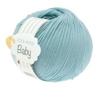 LANA GROSSA Cool Wool Baby | 100% Schurwolle Merino, filzfrei | Handstrickgarn aus 100% Schurwolle (Merino) | 50g Wolle zum Stricken & Häkeln | 220m Garn FB 261