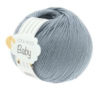 LANA GROSSA Cool Wool Baby | 100% Schurwolle Merino, filzfrei | Handstrickgarn aus 100% Schurwolle (Merino) | 50g Wolle zum Stricken & Häkeln | 220m Garn FB 264