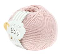 LANA GROSSA Cool Wool Baby | 100% Schurwolle Merino, filzfrei | Handstrickgarn aus 100% Schurwolle (Merino) | 50g Wolle zum Stricken & Häkeln | 220m Garn FB 267