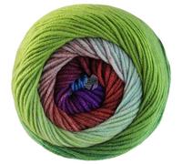 LANA GROSSA Cool Wool Big Color| Extrafeine Merinowolle waschmaschinenfest und filzfrei | Handstrickgarn aus 100% Schurwolle (Merino) | 50g Wolle zum Stricken & Häkeln | 120m Garn