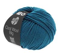 LANA GROSSA Cool Wool Big | Extrafeine Merinowolle waschmaschinenfest und filzfrei | Handstrickgarn aus 100% Schurwolle (Merino) | 50g Wolle zum Stricken & Häkeln | 120m Garn FB 979