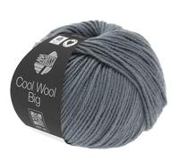 LANA GROSSA Cool Wool Big | Extrafeine Merinowolle waschmaschinenfest und filzfrei | Handstrickgarn aus 100% Schurwolle (Merino) | 50g Wolle zum Stricken & Häkeln | 120m Garn FB 981