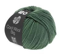 LANA GROSSA Cool Wool Big | Extrafeine Merinowolle waschmaschinenfest und filzfrei | Handstrickgarn aus 100% Schurwolle (Merino) | 50g Wolle zum Stricken & Häkeln | 120m Garn FB 967