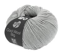 LANA GROSSA Cool Wool Big | Extrafeine Merinowolle waschmaschinenfest und filzfrei | Handstrickgarn aus 100% Schurwolle (Merino) | 50g Wolle zum Stricken & Häkeln | 120m Garn FB 928