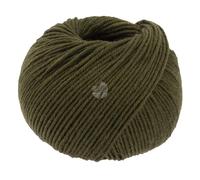 LANA GROSSA Cool Wool Big | Extrafeine Merinowolle waschmaschinenfest und filzfrei | Handstrickgarn aus 100% Schurwolle (Merino) | 50g Wolle zum Stricken & Häkeln | 120m Garn FB 1005