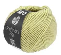 LANA GROSSA Cool Wool Big | Extrafeine Merinowolle waschmaschinenfest und filzfrei | Handstrickgarn aus 100% Schurwolle (Merino) | 50g Wolle zum Stricken & Häkeln | 120m Garn FB 1029