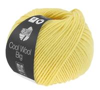 LANA GROSSA Cool Wool Big | Extrafeine Merinowolle waschmaschinenfest und filzfrei | Handstrickgarn aus 100% Schurwolle (Merino) | 50g Wolle zum Stricken & Häkeln | 120m Garn FB 1028