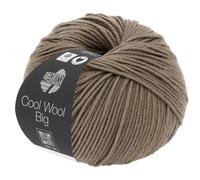 LANA GROSSA Cool Wool Big | Extrafeine Merinowolle waschmaschinenfest und filzfrei | Handstrickgarn aus 100% Schurwolle (Merino) | 50g Wolle zum Stricken & Häkeln | 120m Garn FB 686
