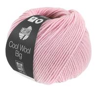 LANA GROSSA Cool Wool Big | Extrafeine Merinowolle waschmaschinenfest und filzfrei | Handstrickgarn aus 100% Schurwolle (Merino) | 50g Wolle zum Stricken & Häkeln | 120m Garn FB 1030