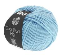 LANA GROSSA Cool Wool Big | Extrafeine Merinowolle waschmaschinenfest und filzfrei | Handstrickgarn aus 100% Schurwolle (Merino) | 50g Wolle zum Stricken & Häkeln | 120m Garn FB 946