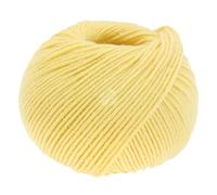 LANA GROSSA COOL WOOL BIG Häkelwolle, 120 m (Klassiker aus purer, extrafeiner Merinowolle), 50 g, 1007 - Vanille