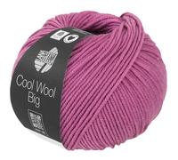 LANA GROSSA Cool Wool Big | Extrafeine Merinowolle waschmaschinenfest und filzfrei | Handstrickgarn aus 100% Schurwolle (Merino) | 50g Wolle zum Stricken & Häkeln | 120m Garn FB 1031