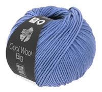 LANA GROSSA Cool Wool Big | Extrafeine Merinowolle waschmaschinenfest und filzfrei | Handstrickgarn aus 100% Schurwolle (Merino) | 50g Wolle zum Stricken & Häkeln | 120m Garn FB 1024