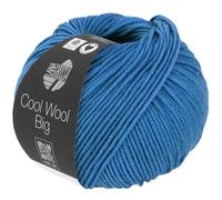 LANA GROSSA Cool Wool Big | Extrafeine Merinowolle waschmaschinenfest und filzfrei | Handstrickgarn aus 100% Schurwolle (Merino) | 50g Wolle zum Stricken & Häkeln | 120m Garn FB 1023