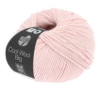 LANA GROSSA Cool Wool Big | Extrafeine Merinowolle waschmaschinenfest und filzfrei | Handstrickgarn aus 100% Schurwolle (Merino) | 50g Wolle zum Stricken & Häkeln | 120m Garn FB 605