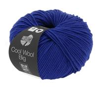 LANA GROSSA Cool Wool Big | Extrafeine Merinowolle waschmaschinenfest und filzfrei | Handstrickgarn aus 100% Schurwolle (Merino) | 50g Wolle zum Stricken & Häkeln | 120m Garn FB 934