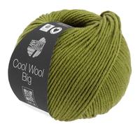 LANA GROSSA Cool Wool Big | Extrafeine Merinowolle waschmaschinenfest und filzfrei | Handstrickgarn aus 100% Schurwolle (Merino) | 50g Wolle zum Stricken & Häkeln | 120m Garn FB 1021
