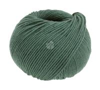 LANA GROSSA Cool Wool Big | Extrafeine Merinowolle waschmaschinenfest und filzfrei | Handstrickgarn aus 100% Schurwolle (Merino) | 50g Wolle zum Stricken & Häkeln | 120m Garn FB 1004