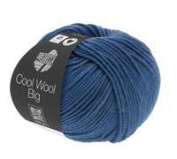 LANA GROSSA Cool Wool Big | Extrafeine Merinowolle waschmaschinenfest und filzfrei | Handstrickgarn aus 100% Schurwolle (Merino) | 50g Wolle zum Stricken & Häkeln | 120m Garn FB 968
