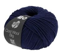 LANA GROSSA Cool Wool Big | Extrafeine Merinowolle waschmaschinenfest und filzfrei | Handstrickgarn aus 100% Schurwolle (Merino) | 50g Wolle zum Stricken & Häkeln | 120m Garn FB 630