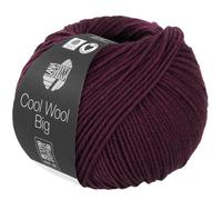 LANA GROSSA Cool Wool Big | Extrafeine Merinowolle waschmaschinenfest und filzfrei | Handstrickgarn aus 100% Schurwolle (Merino) | 50g Wolle zum Stricken & Häkeln | 120m Garn FB 1035