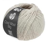 LANA GROSSA Cool Wool Big Melange | Extrafeine Merinowolle waschmaschinenfest und filzfrei | Handstrickgarn aus 100% Schurwolle (Merino) | 50g Wolle zum Stricken & Häkeln | 120m Garn FB 1691