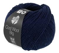 LANA GROSSA Cool Wool Big Melange | Extrafeine Merinowolle waschmaschinenfest und filzfrei | Handstrickgarn aus 100% Schurwolle (Merino) | 50g Wolle zum Stricken & Häkeln | 120m Garn FB 1694