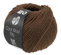 LANA GROSSA Cool Wool Big Melange | Extrafeine Merinowolle waschmaschinenfest und filzfrei | Handstrickgarn aus 100% Schurwolle (Merino) | 50g Wolle zum Stricken & Häkeln | 120m Garn FB 1692