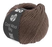 LANA GROSSA Cool Wool Big Melange | Extrafeine Merinowolle waschmaschinenfest und filzfrei | Handstrickgarn aus 100% Schurwolle (Merino) | 50g Wolle zum Stricken & Häkeln | 120m Garn FB 1635