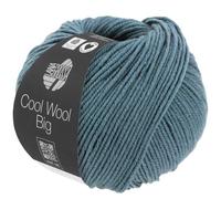 LANA GROSSA Cool Wool Big Melange | Extrafeine Merinowolle waschmaschinenfest und filzfrei | Handstrickgarn aus 100% Schurwolle (Merino) | 50g Wolle zum Stricken & Häkeln | 120m Garn FB 1633