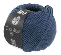 LANA GROSSA Cool Wool Big Melange | Extrafeine Merinowolle waschmaschinenfest und filzfrei | Handstrickgarn aus 100% Schurwolle (Merino) | 50g Wolle zum Stricken & Häkeln | 120m Garn FB 1693