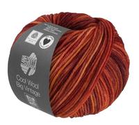 LANA GROSSA Cool Wool Big Vintage | Merinoklassiker mit Ton-in-Ton Farbeffekt | Handstrickgarn aus 100% Schurwolle (Merino extrafein) | 50g Wolle zum Stricken & Häkeln | 120m Garn FB 7188