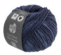 LANA GROSSA Cool Wool Big Vintage | Merinoklassiker mit Ton-in-Ton Farbeffekt | Handstrickgarn aus 100% Schurwolle (Merino extrafein) | 50g Wolle zum Stricken & Häkeln | 120m Garn