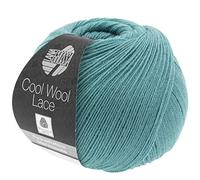 LANA GROSSA Cool Wool Lace | Extrafeine Merinowolle waschmaschinenfest und filzfrei | Handstrickgarn aus 100% Schurwolle (Merino) | 50g Wolle zum Stricken & Häkeln | 400m Garn FB 23