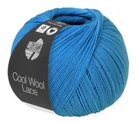 Lana Grossa Cool Wool Lace 54 - Topasblau