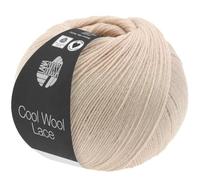 LANA GROSSA Cool Wool Lace | Extrafeine Merinowolle waschmaschinenfest und filzfrei | Handstrickgarn aus 100% Schurwolle (Merino) | 50g Wolle zum Stricken & Häkeln | 400m Garn FB 13